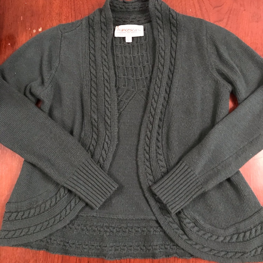 Green Francesca’s Cardigan